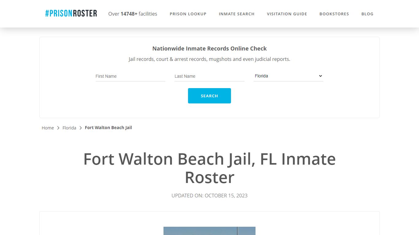 Fort Walton Beach Jail, FL Inmate Roster - Prisonroster